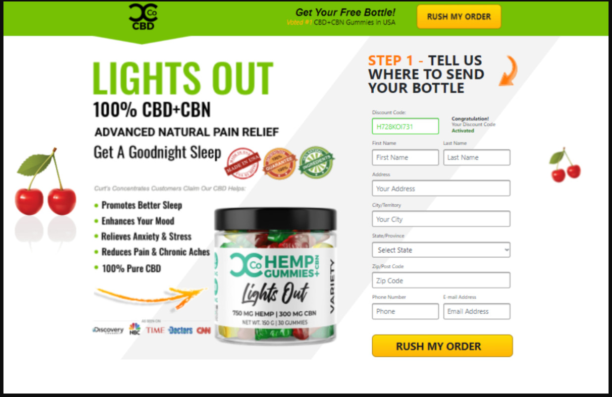 Lights Out CBD Gummies Reviews (Exposed Price 2022), 100% ...